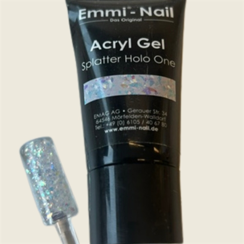 2 Sortering Akrylgele Splatter Holo One 30g